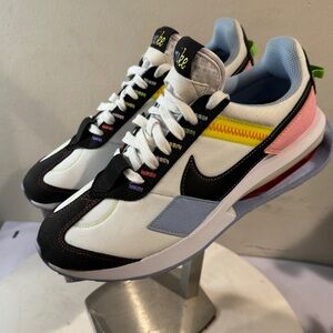 Nike Air Max Pre-Day Mens Shoes Size 8 Color: White/Black/Cobalt Bliss